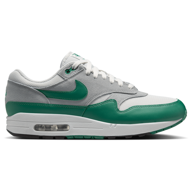 Nike Air Max Sneakers Leather Silver