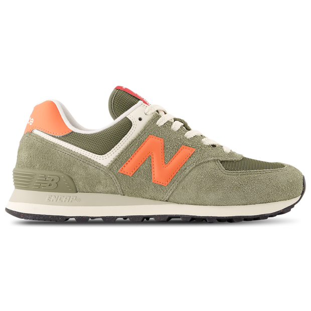 New Balance 574 Sneakers Leather Green