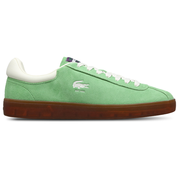 Lacoste Baseshot Sneakers Suede Green