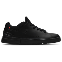 On The Roger Sneakers Leather & Textile Black