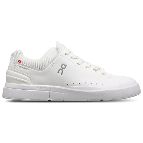 On The Roger Sneakers Leather & Textile White