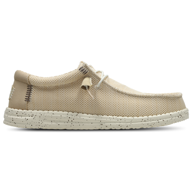 Heydude Wally Stretch Sox Sneakers Canvas Beige