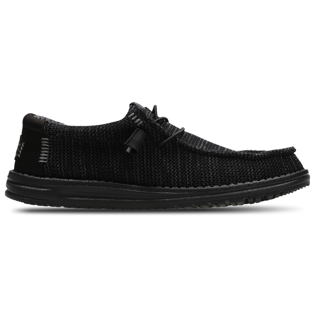 Heydude Wally Stretch Sox Sneakers Canvas Black