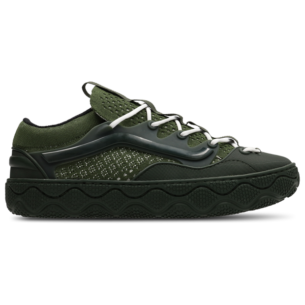 Vans Old Skool Sneakers Leather & Textile Green