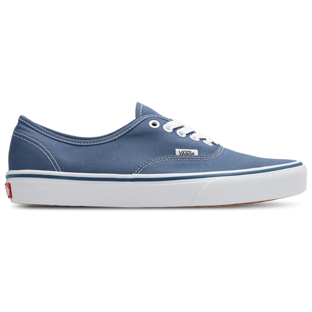 Vans Authentic Sneakers Leather & Textile Blue