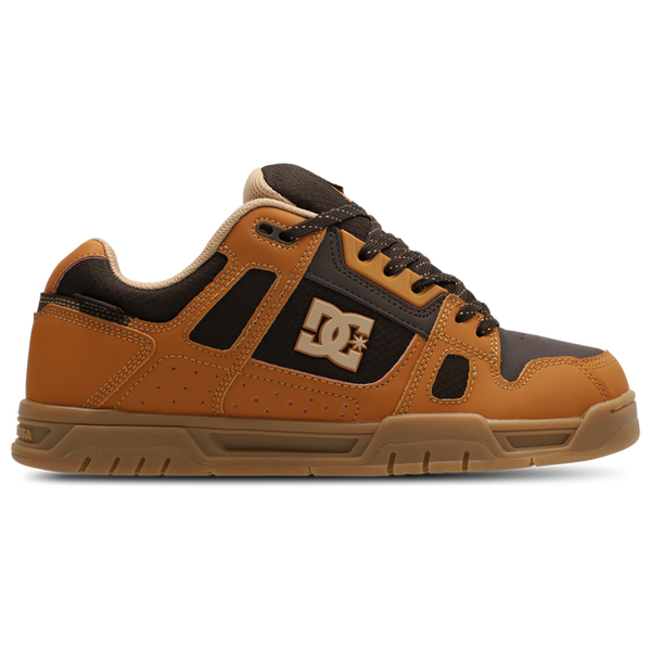 Dc Shoes Dc Sneakers Stag Sneakers Leather Brown