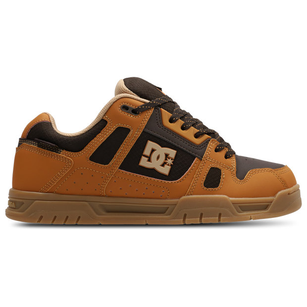 Dc Shoes Dc Sneakers Stag Sneakers Leather Brown