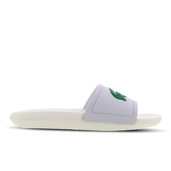 Lacoste Croco Flip Flops And Sandals White