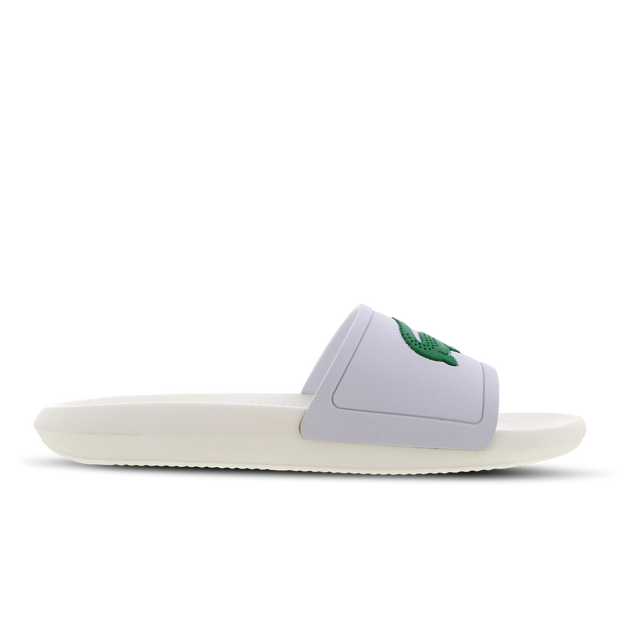 Lacoste Croco Flip Flops And Sandals White