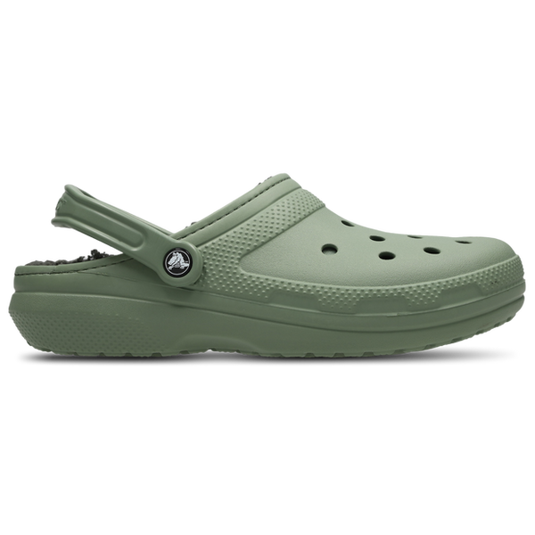 Crocs Classic Lined Clog Shoes Green