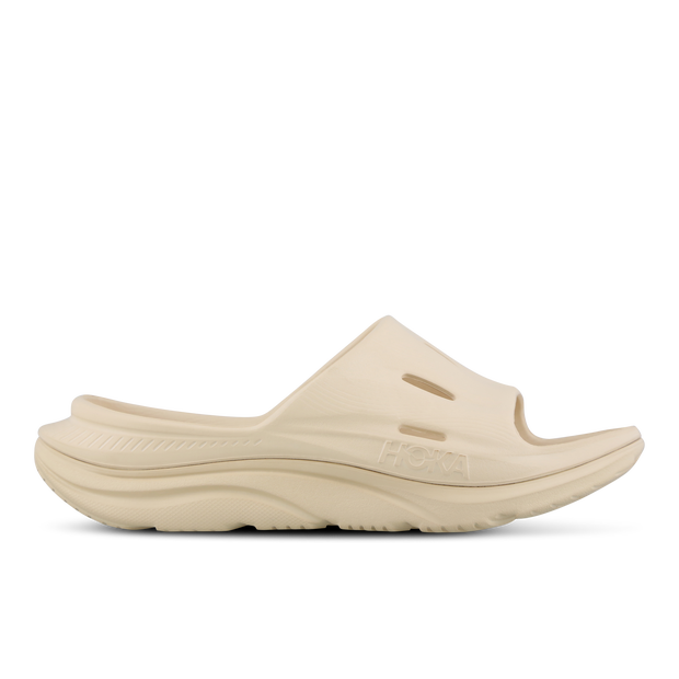 Hoka Ora Recovery Slide Flip Flops And Sandals Beige