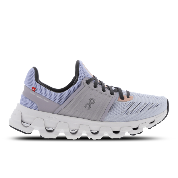 On Cloudswift Sneakers Leather Purple