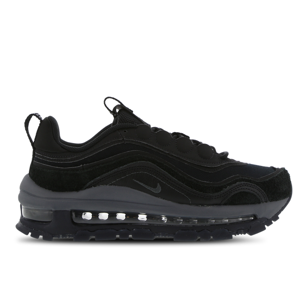 Nike Air Max 97 Sneakers Leather & Textile, Black