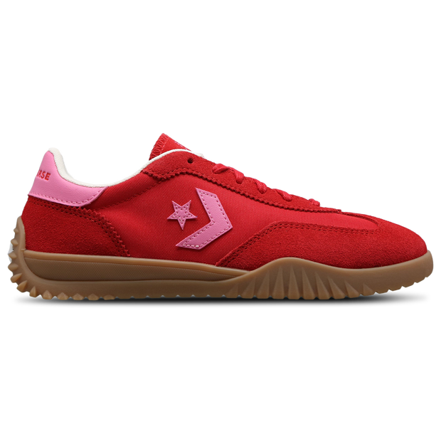 Converse Run Star Trainer Sneakers Suede Red
