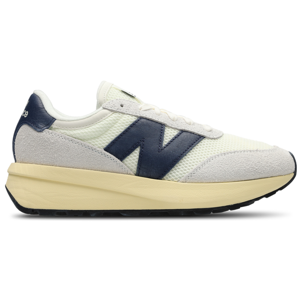 New Balance 370 Sneakers Suede White