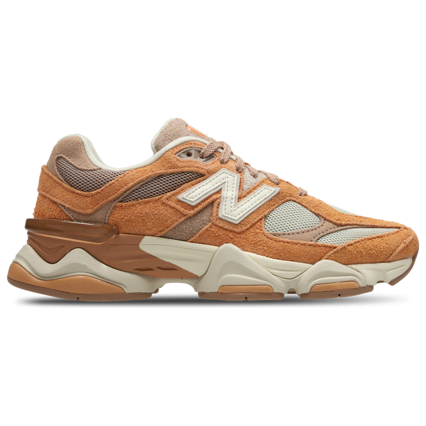 New Balance 9060 Sneakers Suede Orange