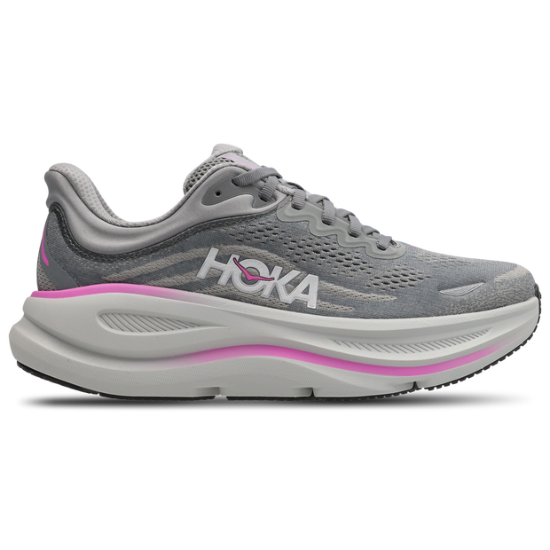 Hoka Bondi 9 Sneakers Silver