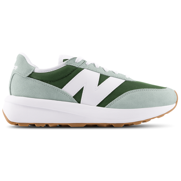 New Balance 370 Sneakers Leather Green