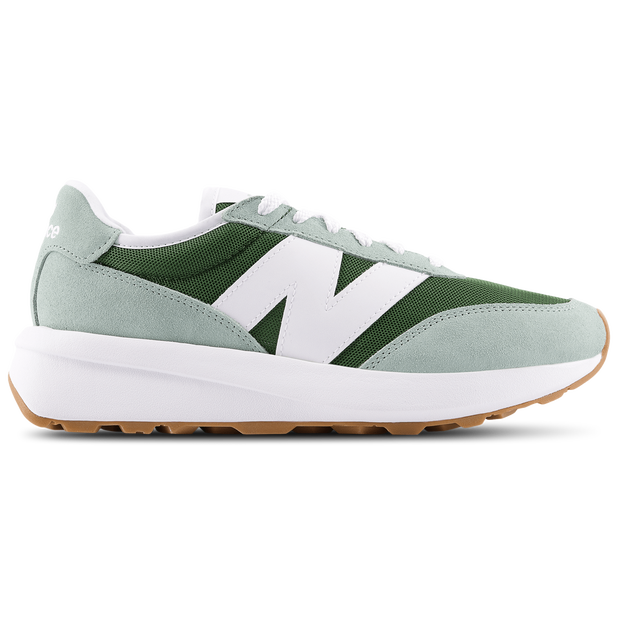 New Balance 370 Sneakers Leather Green