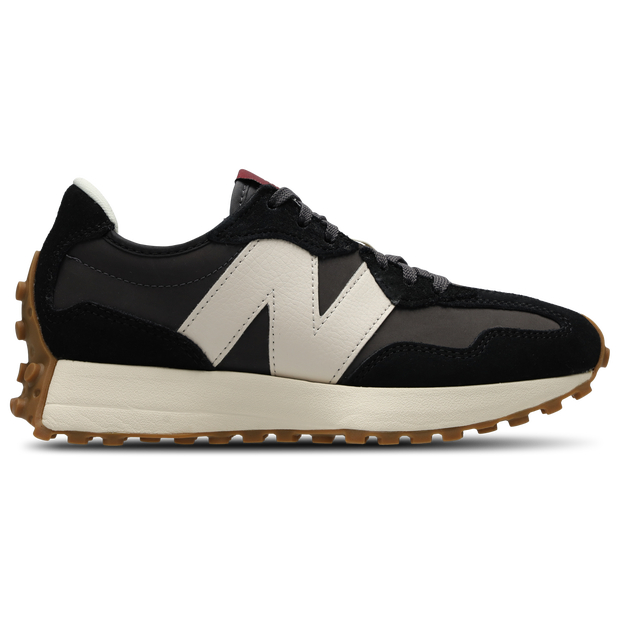 New Balance 327 Sneakers Leather & Synthetics, Polyamide Black