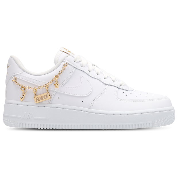 Nike Air Force Sneakers Leather & Textile White