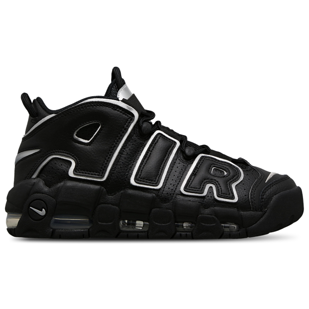 Nike Uptempo Sneakers Leather Black