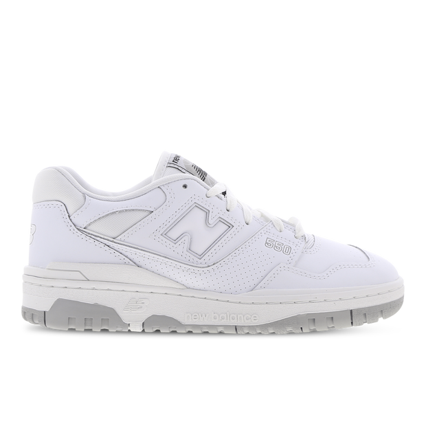 New Balance 550 Sneakers Leather & Synthetics, Textile White