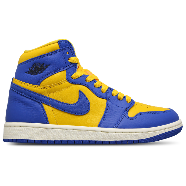 Jordan 1 Retro Sneakers Leather Yellow