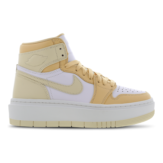 Jordan Aj1 Lv8D Mid Sneakers Leather Gold