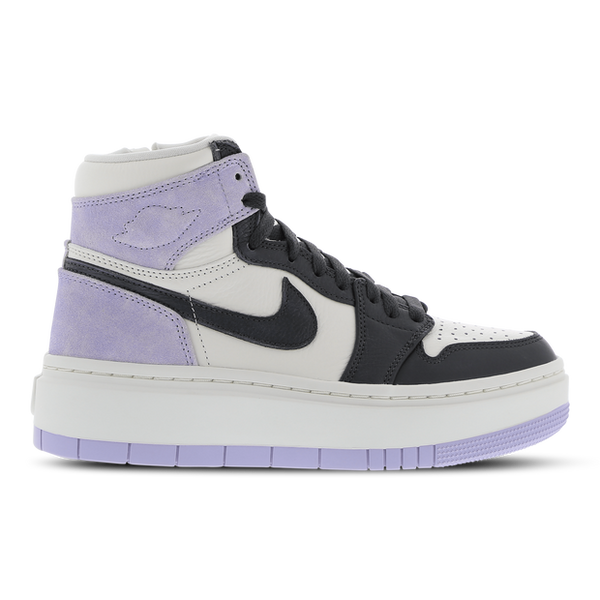 Jordan Aj1 Lv8D Mid Sneakers Leather Grey