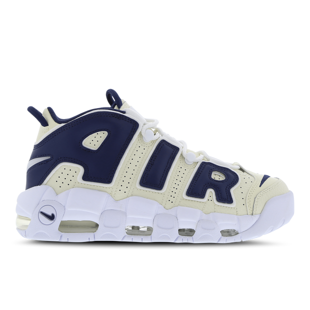 Nike Uptempo Sneakers Leather White