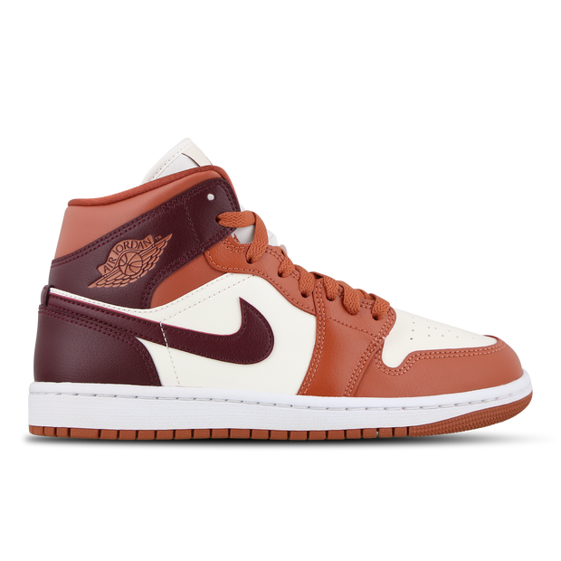 Jordan Aj1 Mid Sneakers Leather Pink