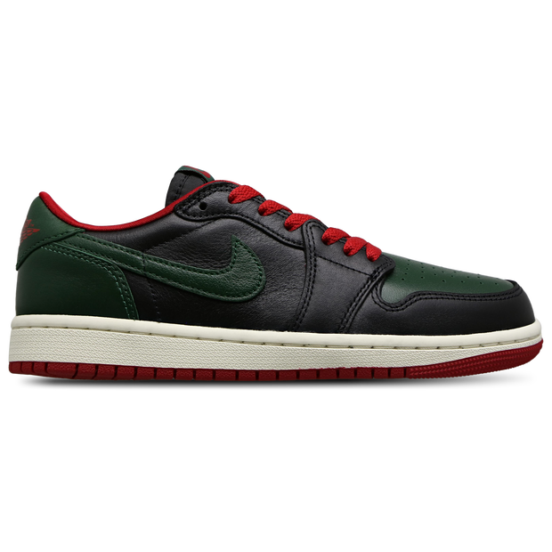 Jordan Aj1 Retro Low Og Sneakers Leather Green