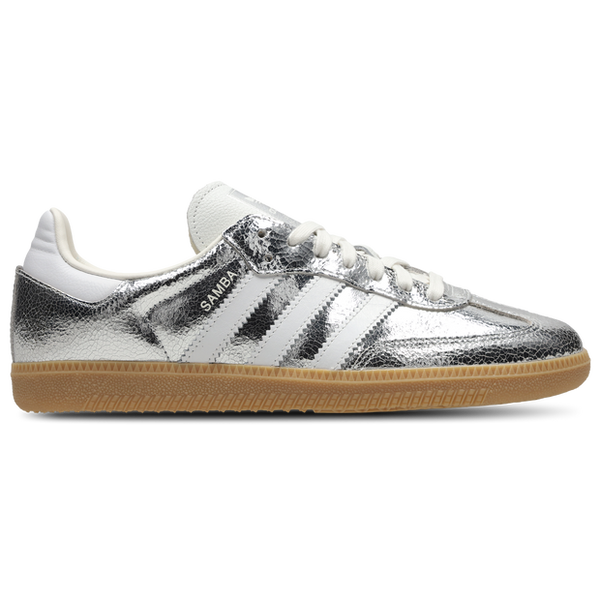 Adidas Samba Sneakers Leather Silver