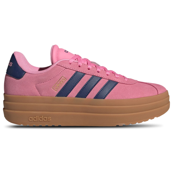 Adidas Vl Court Bold Sneakers Leather Pink