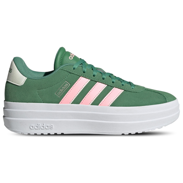Adidas Vl Court Bold Sneakers Leather Green