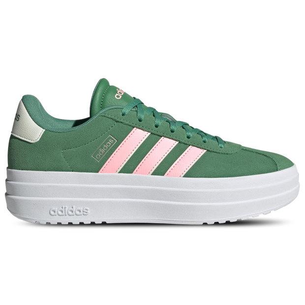 Adidas Vl Court Bold Sneakers Leather Green