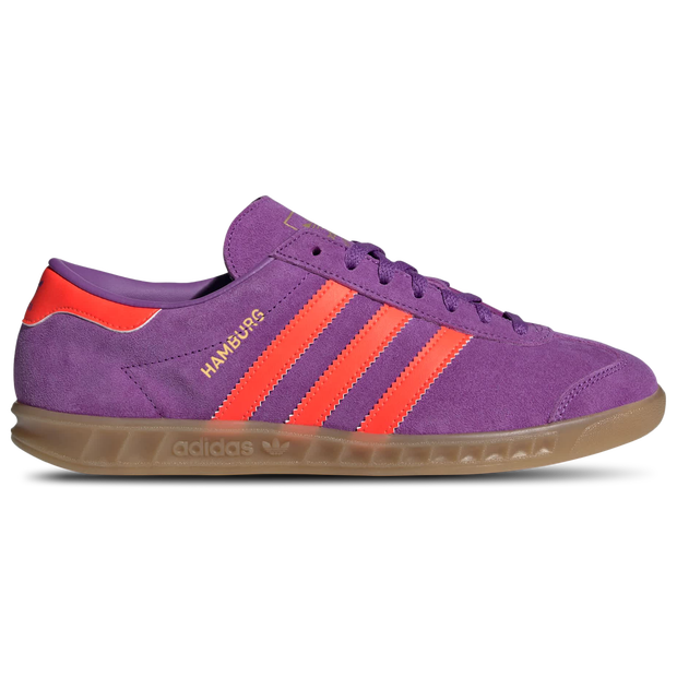 Adidas Hamburg Sneakers Leather Purple