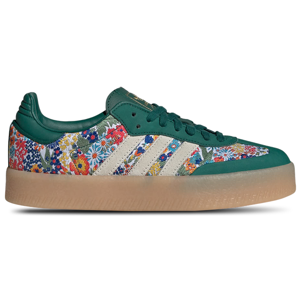 Adidas Sambae X Liberty London Sneakers Leather Blue