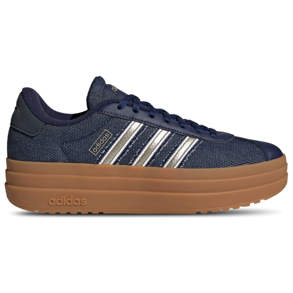 Adidas Vl Court Bold Sneakers Leather Blue
