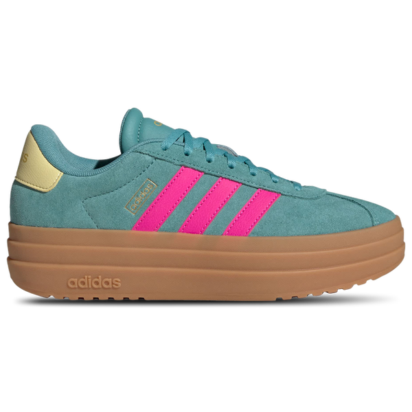 Adidas Vl Court Bold Sneakers Leather Teal