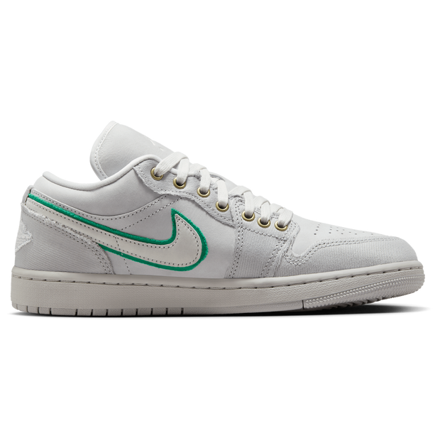 Jordan 1 Low Sneakers Leather & Grey