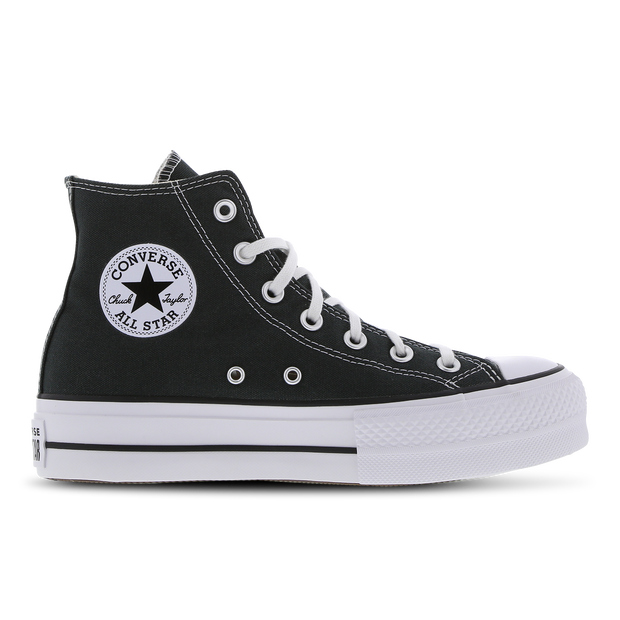 Converse Ctas Lift Platform High Sneakers Textile & White