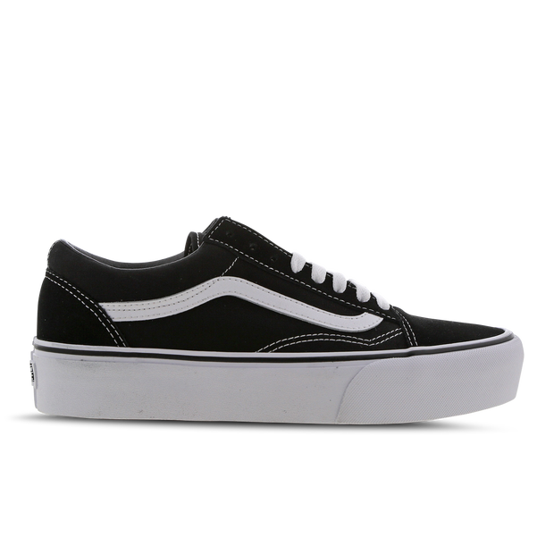Vans Old Skool Sneakers Textile, Leather Black