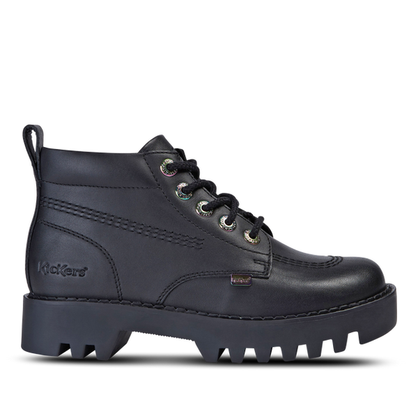 Kickers Kizzlie Hi Sneakers Leather Black