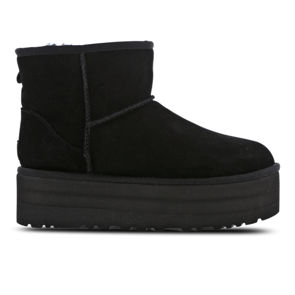 Ugg Mini Platform Sneakers Leather Black