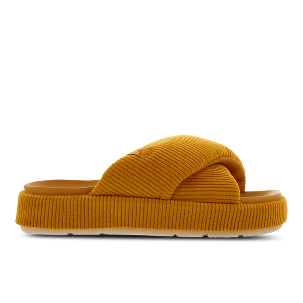 Jordan Sophia Slide Flip-Flops and Sandals Yellow