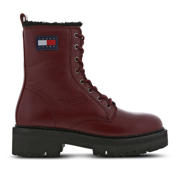 Tommy Jeans Urban Sneakers Leather Red