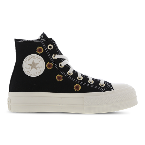 Converse Ctas Lift Platform High Sneakers Textile & Black