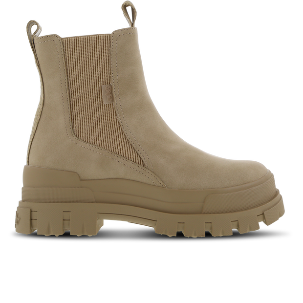 Buffalo Aspha Chelsea Sneakers Pu Beige